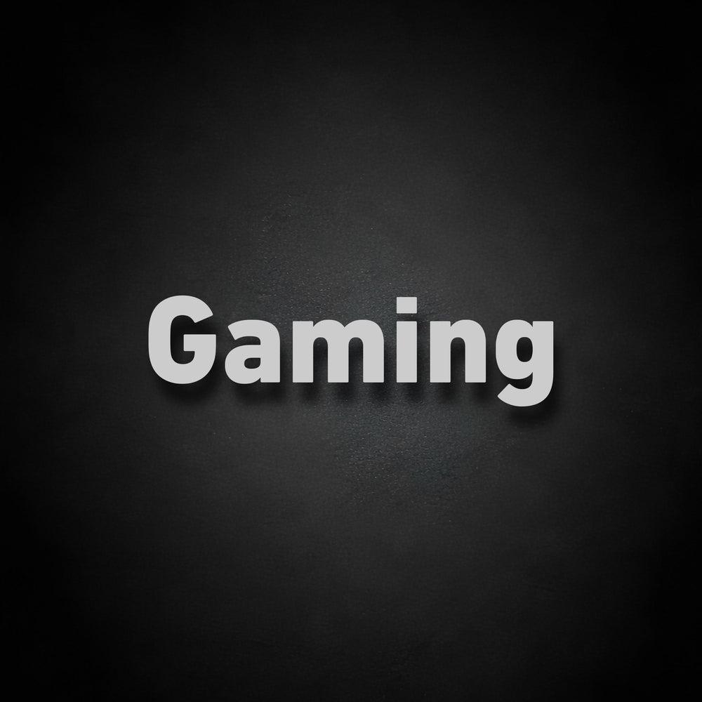 collection Univers Gaming – Art mural noir et blanc