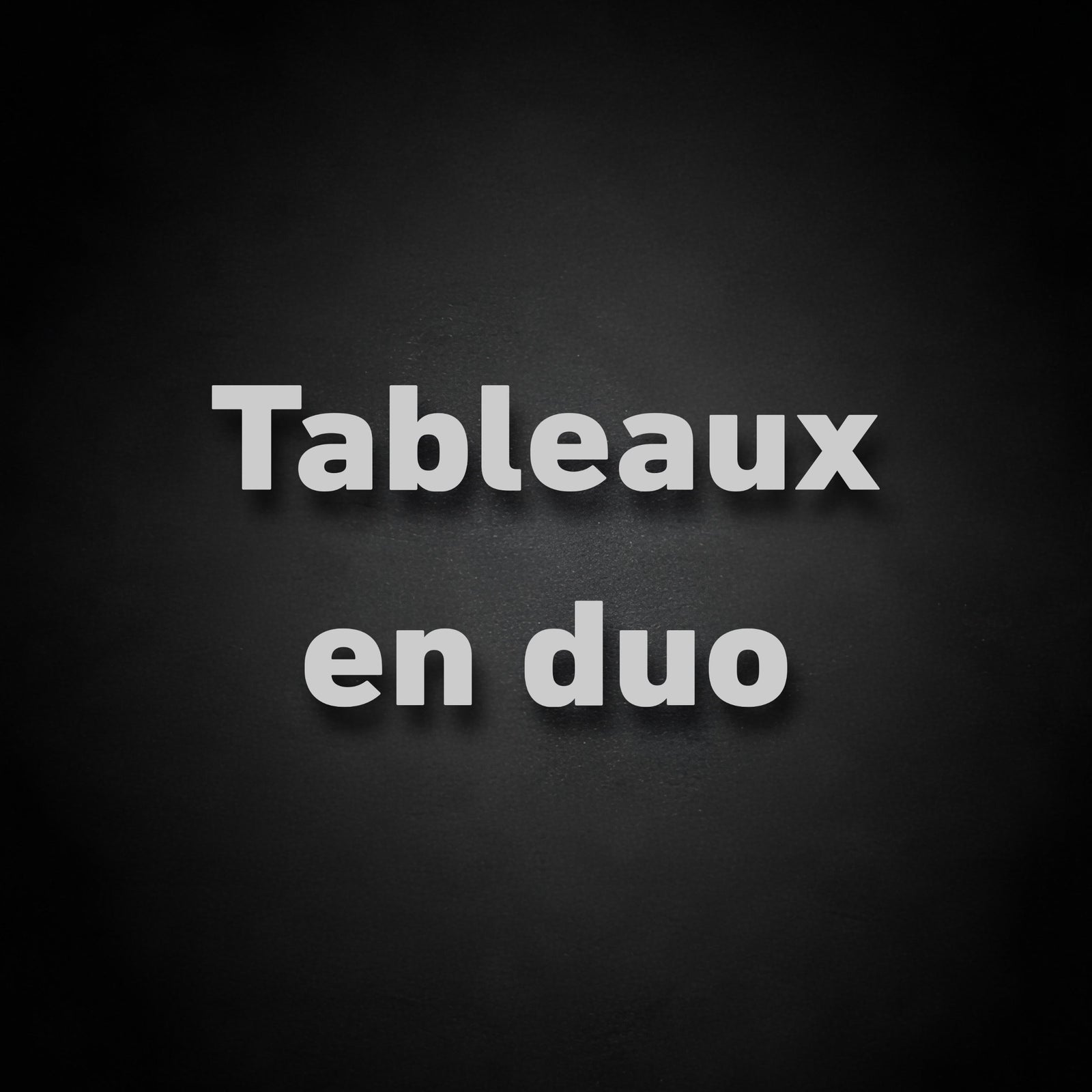 Collection Tableaux en Duo – L’Art en Face à Face