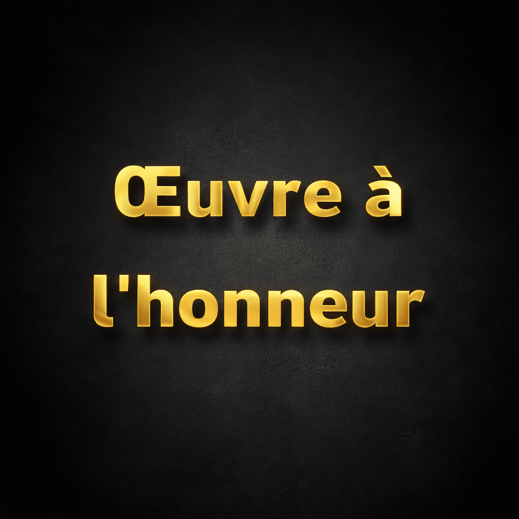 collection Œuvres à l’honneur – Tableaux artistiques noir et blanc - DesignRomArt