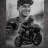 Fabio Quartararo MotoGP Wall Art Canvas Yamaha Racing Poster Room Decor - DesignRomArt