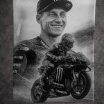 Fabio Quartararo MotoGP Wall Art Canvas Yamaha Racing Poster Room Decor - DesignRomArt