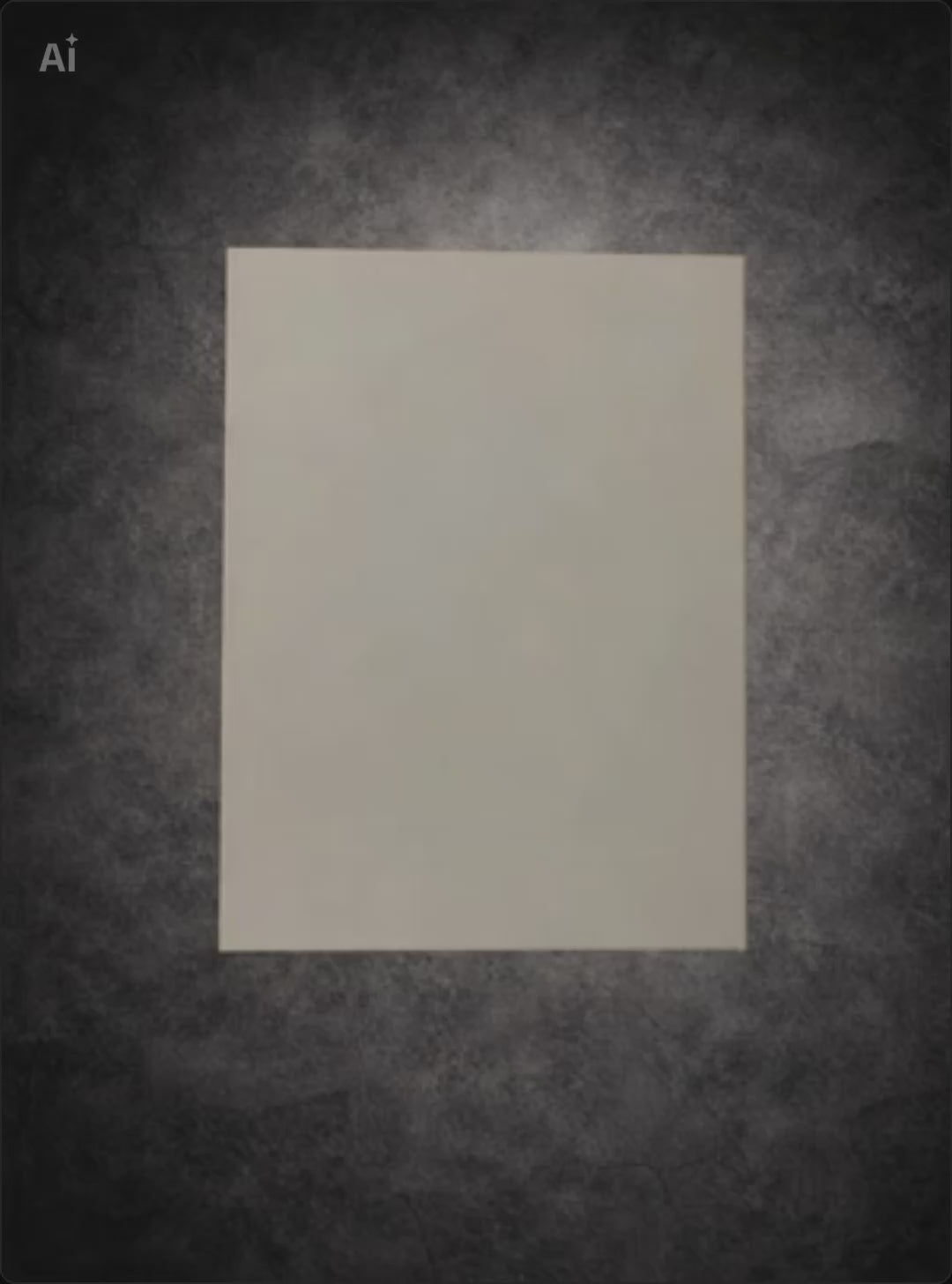 video Tableau créature végétale lumineuse noir et blanc décoration murale 30x40 cm impact visuel fort