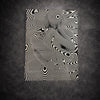 Tableau figures humaines en illusion optique hypnotique noir et blanc – décoration murale moderne 30x40 cm - DesignRomArt