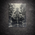 toile-murale-guerrier-calme-epique