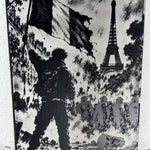Tableau La France face à elle même en toile 30x40cm - DesignRomArt
