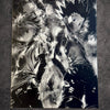 Tableau manga noir et blanc – Duo de héros – Toile murale 30x40 cm - DesignRomArt