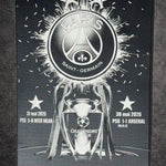 Tableau rap citation noir blanc style street art decoration murale 30x40 cm - DesignRomArt